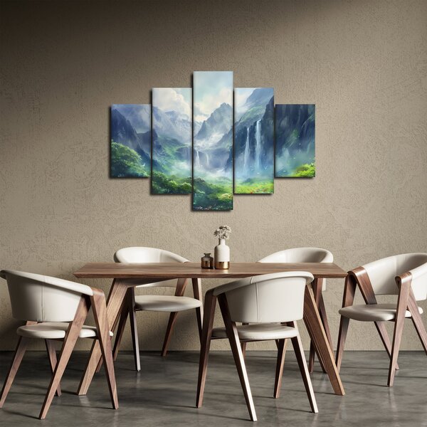Slika - Dolina vodopada (150x105 cm)