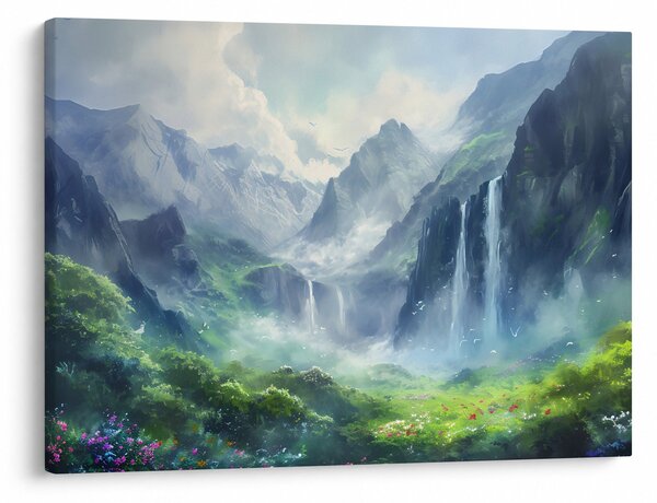 Slika - Dolina vodopada (70x50 cm)