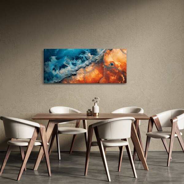 Slika - Voda i vatra (120x50 cm)