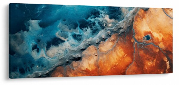Slika - Voda i vatra (120x50 cm)