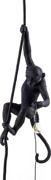 Vanjske Svjetiljka SELETTI, Monkey Lamp, Crno, Plastika, Dizajn