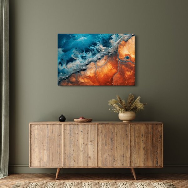 Slika - Voda i vatra (90x60 cm)