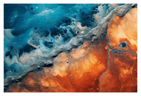 Slika - Voda i vatra (90x60 cm)
