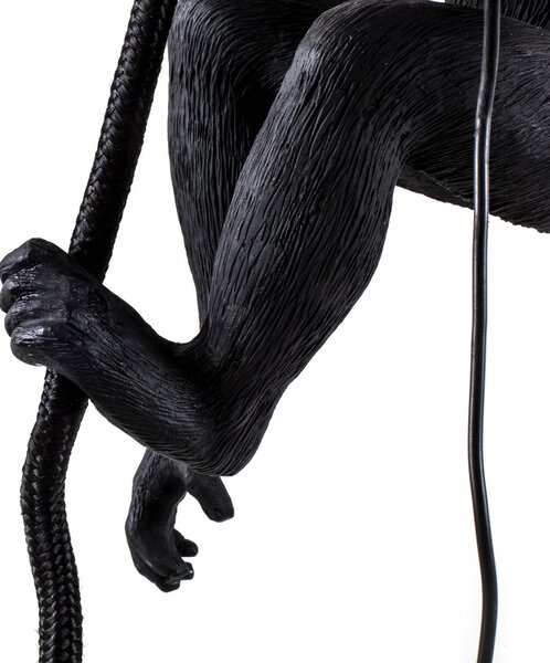 Vanjske Svjetiljka SELETTI, Monkey Lamp, Crno, Plastika, Dizajn