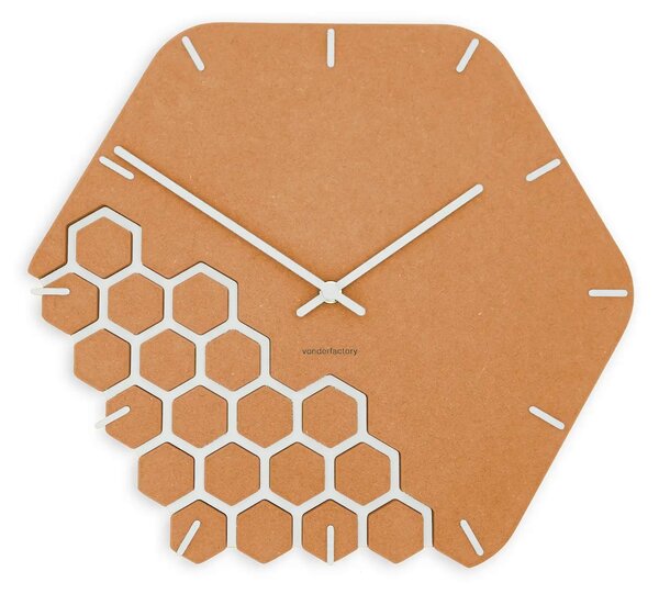Zidni sat Luxhora Fragmenta Orange 11 boja kazaljki