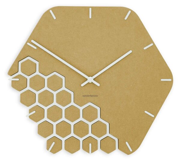Zidni sat Luxhora Fragmenta Yellow 11 boja kazaljki