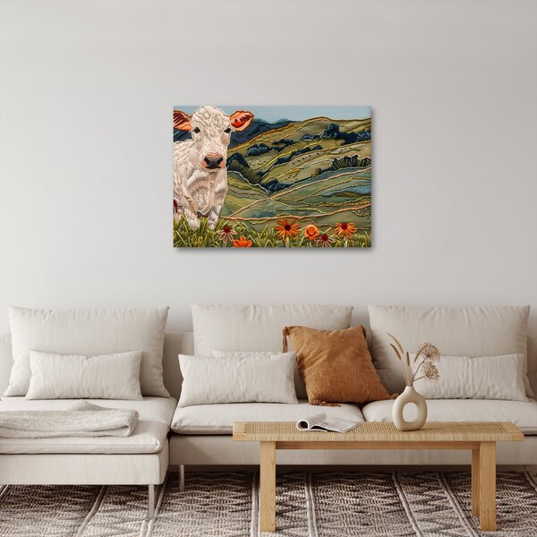 Slika - Imitacija pletenog motiva (70x50 cm)