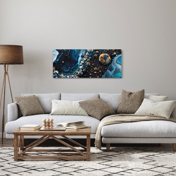 Slika - Kapi tinte (120x50 cm)