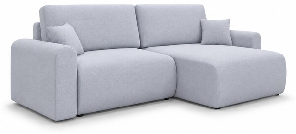 Rasklopivi obostrani kutni kauč NORDEN PAROS 250x140 cm, svijetlo siva