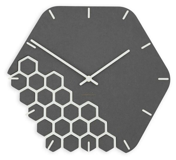 Zidni sat Luxhora Fragmenta Black 11 boja kazaljki