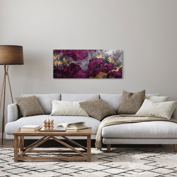 Slika - Teksturiranje apstrakcije (120x50 cm)