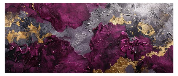 Slika - Teksturiranje apstrakcije (120x50 cm)