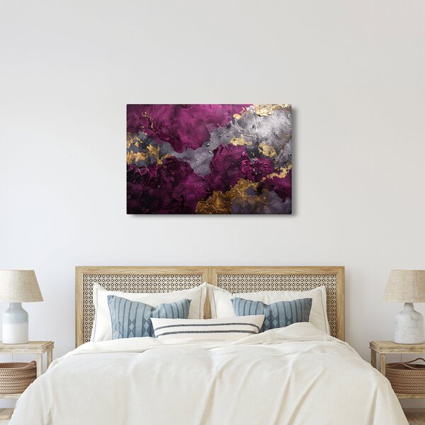 Slika - Teksturiranje apstrakcije (90x60 cm)