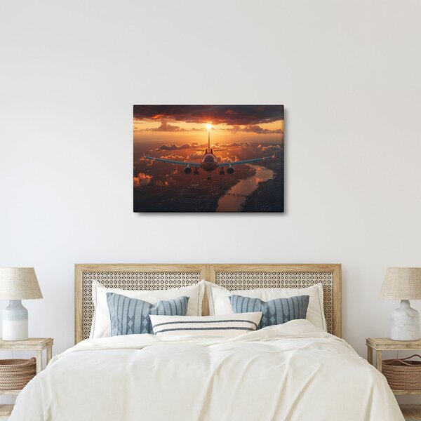 Slika - Transportni avion (70x50 cm)