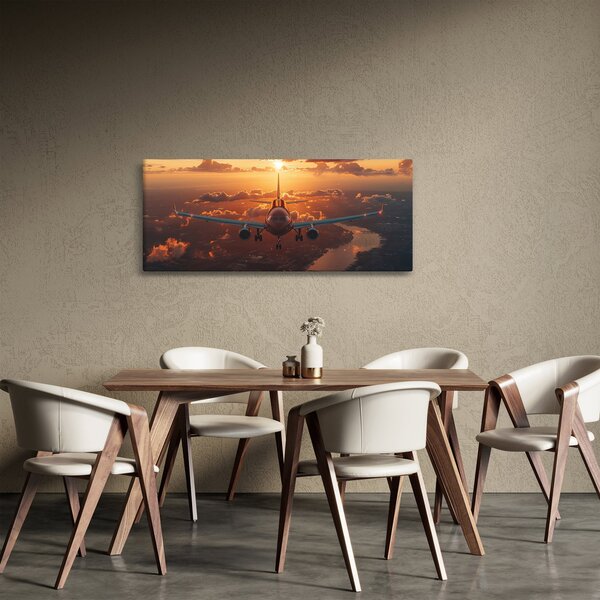 Slika - Transportni avion (120x50 cm)