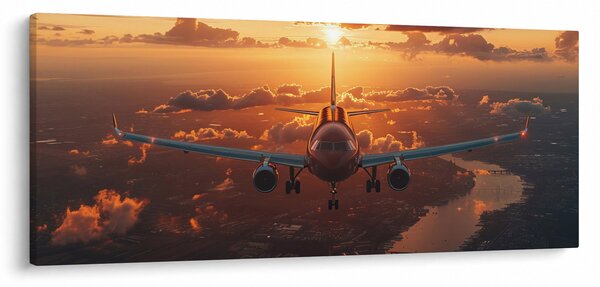 Slika - Transportni avion (120x50 cm)