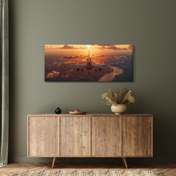 Slika - Transportni avion (120x50 cm)