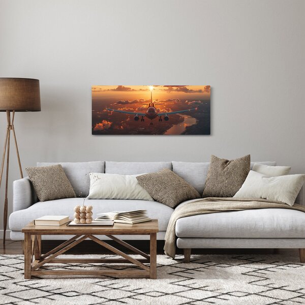 Slika - Transportni avion (120x50 cm)