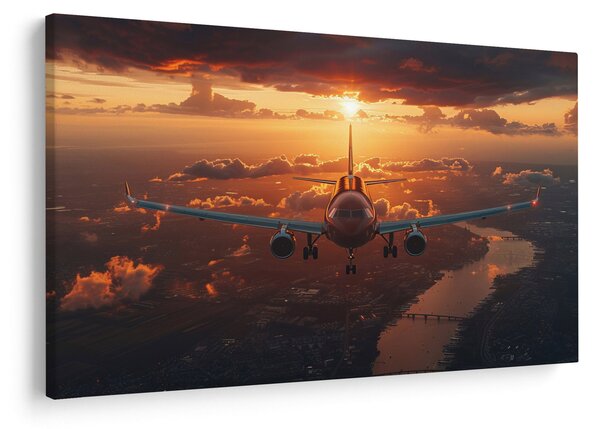 Slika - Transportni avion (90x60 cm)