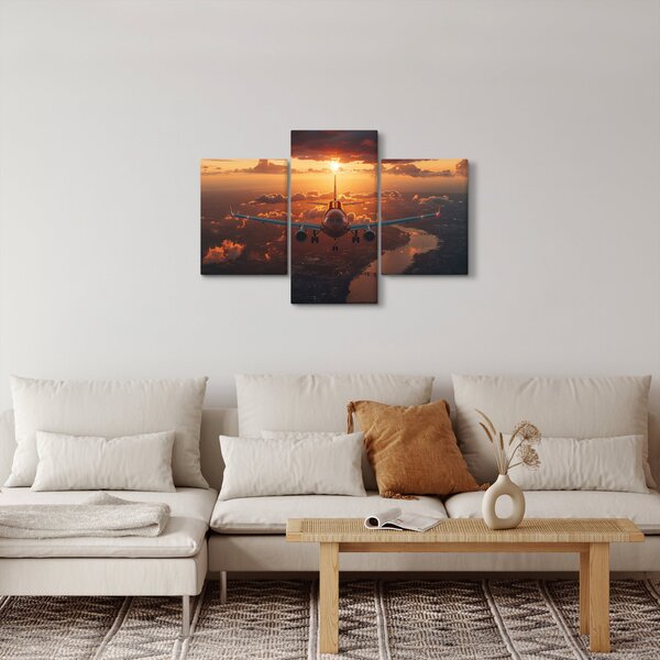 Slika - Transportni avion (90x60 cm)