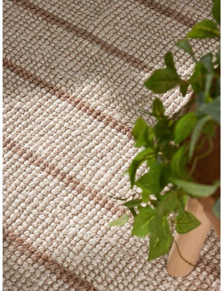 Krem ručno rađen juten tepih 160x230 cm Harvest Sierra – Elle Decoration