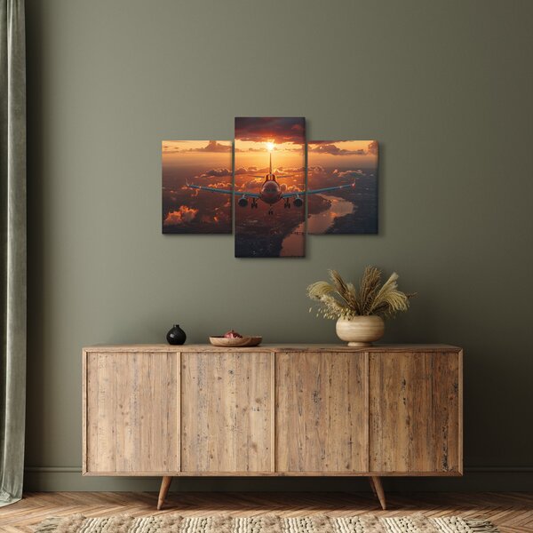 Slika - Transportni avion (90x60 cm)