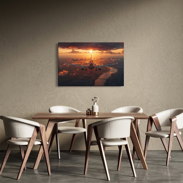 Slika - Transportni avion (90x60 cm)