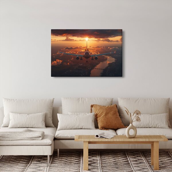 Slika - Transportni avion (90x60 cm)