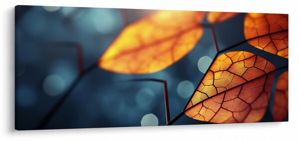 Slika - Tekstura lišća (120x50 cm)