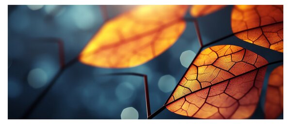 Slika - Tekstura lišća (120x50 cm)