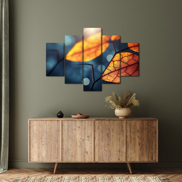 Slika - Tekstura lišća (150x105 cm)
