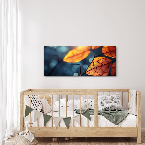 Slika - Tekstura lišća (120x50 cm)