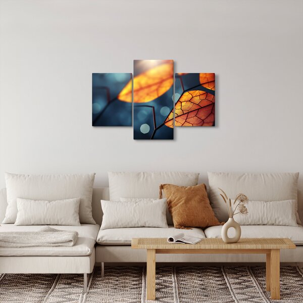 Slika - Tekstura lišća (90x60 cm)