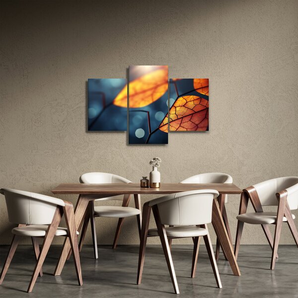 Slika - Tekstura lišća (90x60 cm)