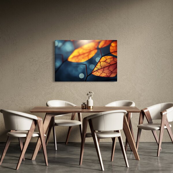 Slika - Tekstura lišća (90x60 cm)