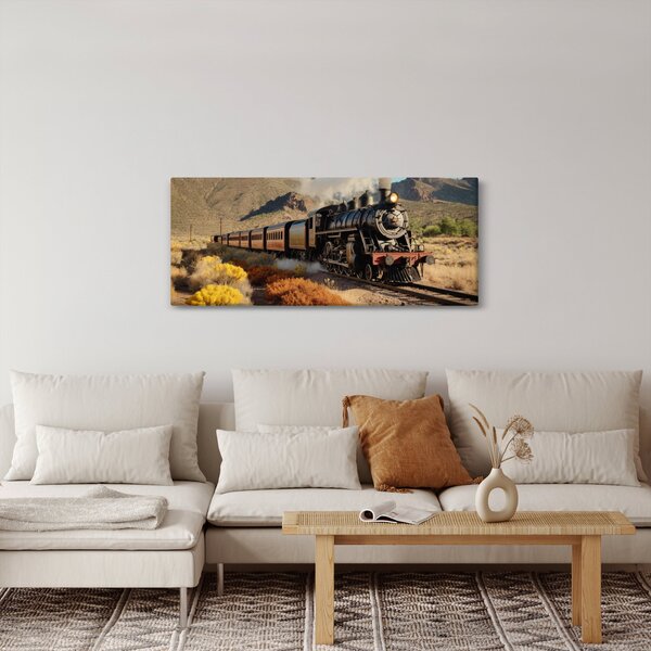 Slika - Parna Lokomotiva (120x50 cm)