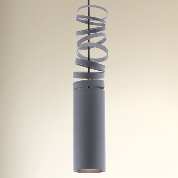 Viseće Svjetiljka Artemide, Decomposé, prigušiv, Sivo, Dnevna soba, Metal, Dizajn