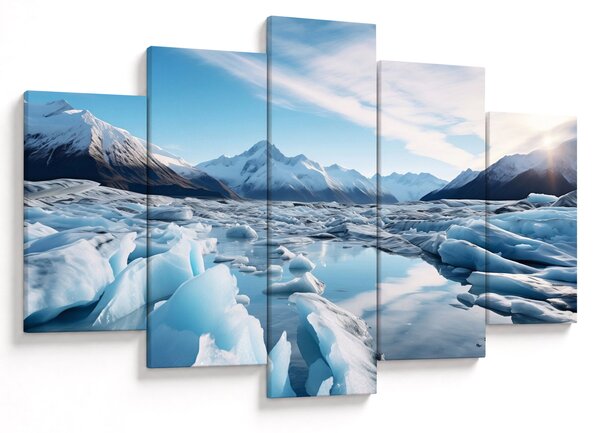 Slika - Glacijalne formacije (150x105 cm)