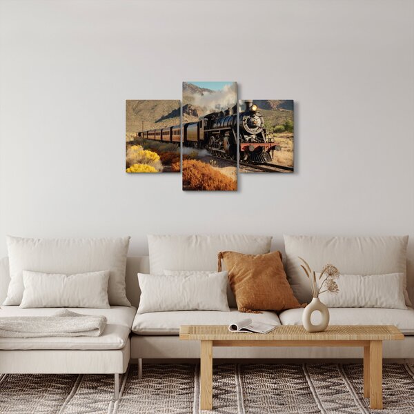 Slika - Parna Lokomotiva (90x60 cm)