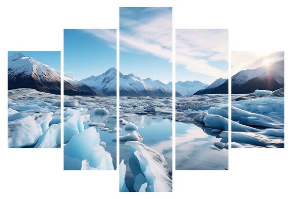 Slika - Glacijalne formacije (150x105 cm)