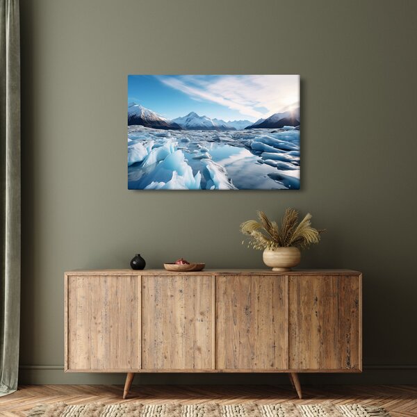 Slika - Glacijalne formacije (90x60 cm)