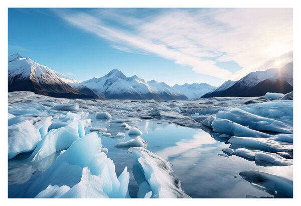 Slika - Glacijalne formacije (90x60 cm)