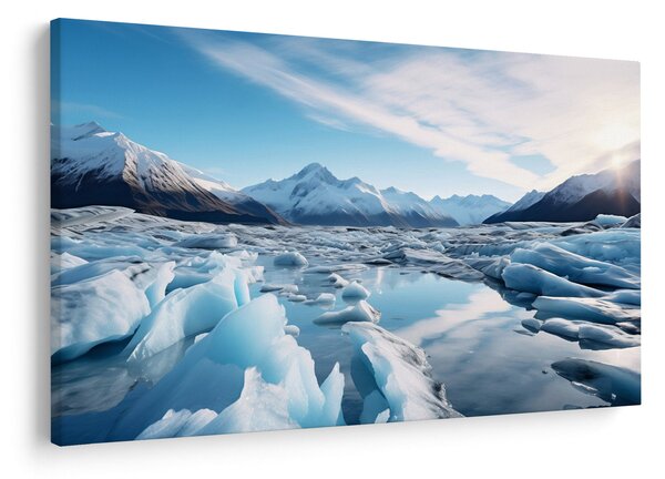 Slika - Glacijalne formacije (90x60 cm)