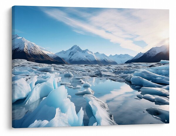 Slika - Glacijalne formacije (70x50 cm)