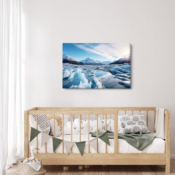 Slika - Glacijalne formacije (90x60 cm)