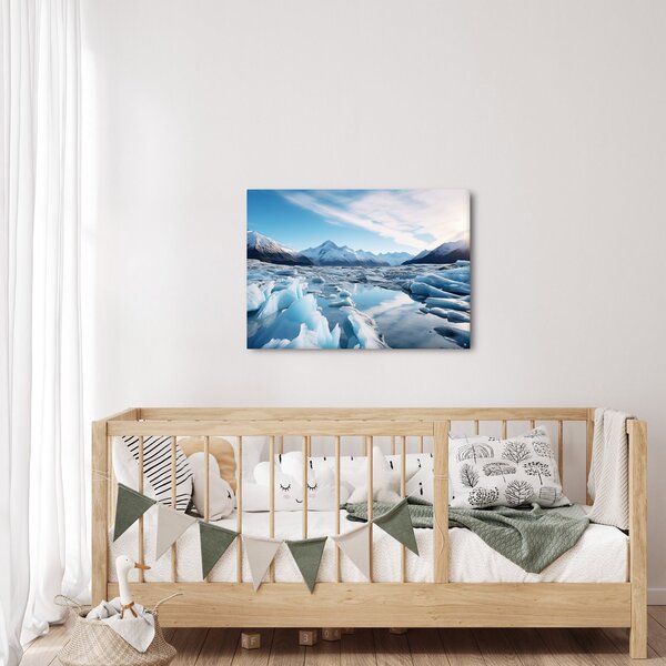 Slika - Glacijalne formacije (70x50 cm)