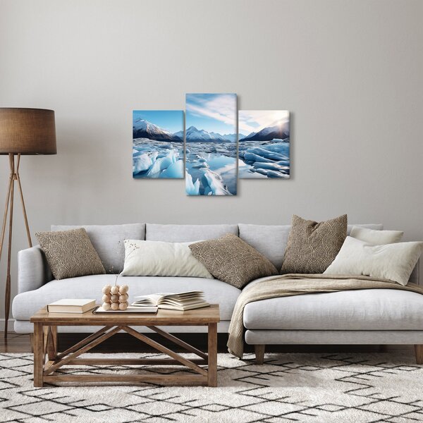 Slika - Glacijalne formacije (90x60 cm)