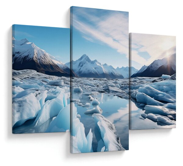 Slika - Glacijalne formacije (90x60 cm)