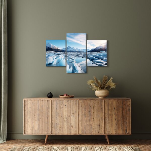 Slika - Glacijalne formacije (90x60 cm)