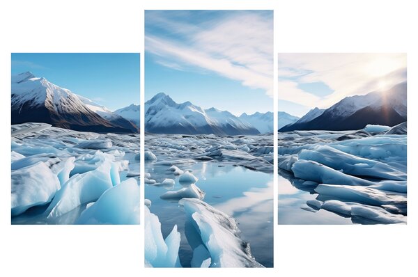 Slika - Glacijalne formacije (90x60 cm)
